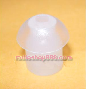 10x Mushroom type Surgical Silicone Ear Tips Hypo-Allergenic