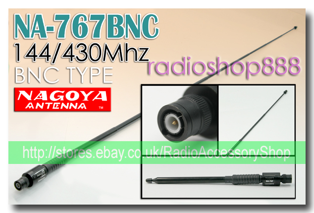 NAGAYO NA 767 BNC DUAL BAND ANTENNA Radioshop888 RT RoIP1 RT RoIP2