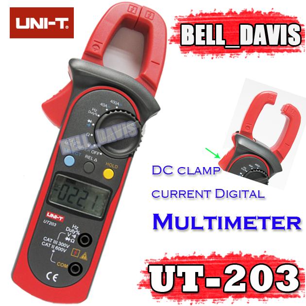 UNI-T UT203 AC/ DC AMP clamp current meter UT-203 UNIT | eBay