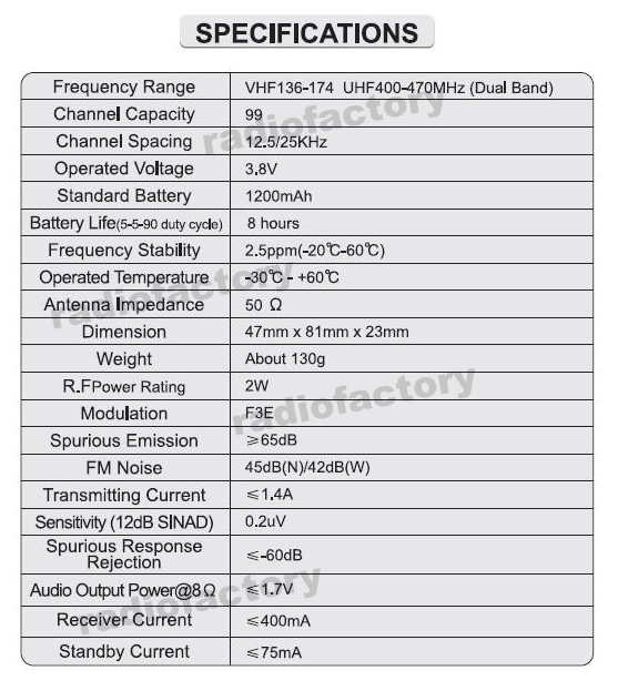   battery alert battery saver time out timer keypad lock monitor channel